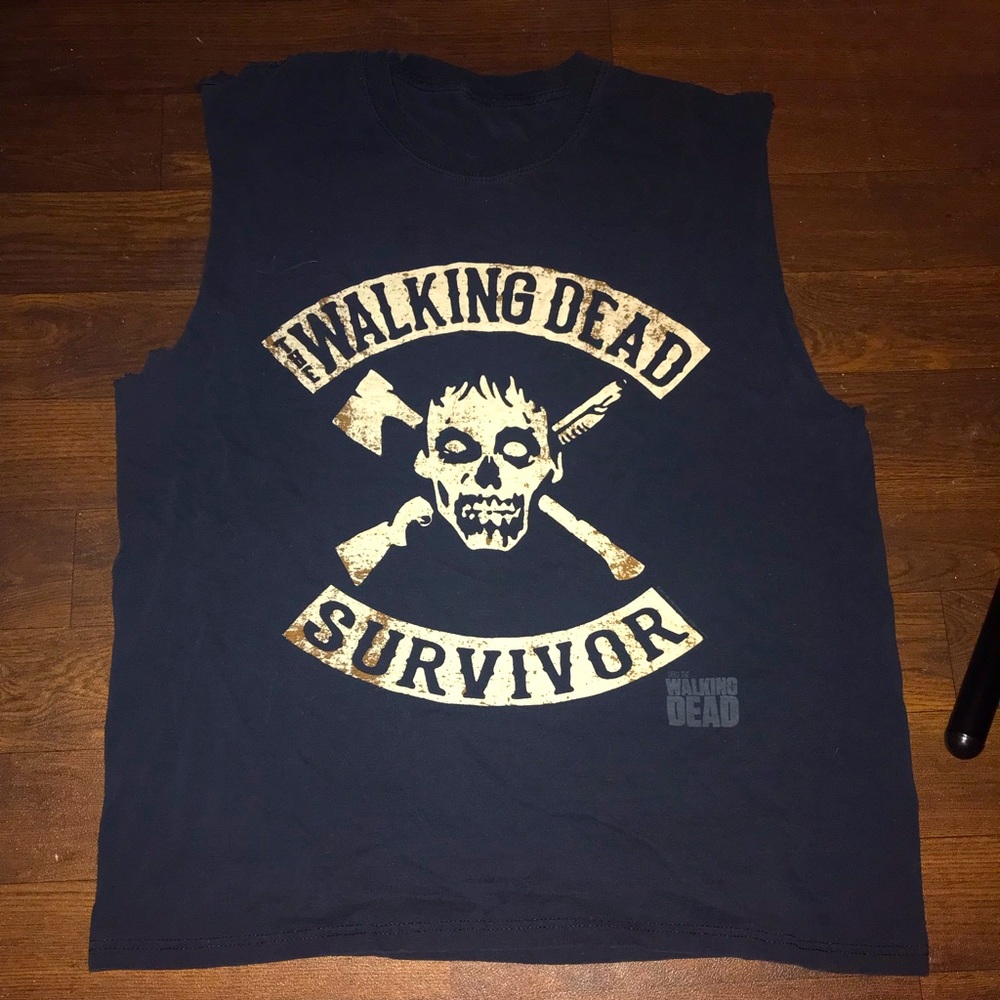 🌈🌈The Walking Dead Survivor sleeveless tee